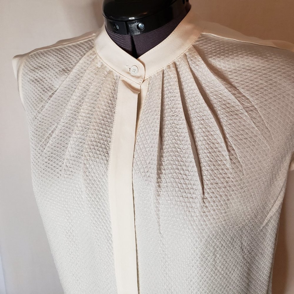 Rebecca Taylor 100% Silk Sleeveless Top Size 0